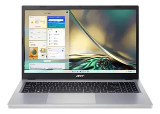 Notebook Acer Aspire A315-24p-r06b 8gb 512gb W11 15.6 Prata Cor Prateado