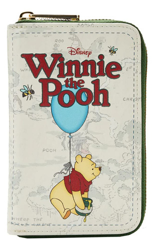 Libro Clásico Wallet Loungefly Disney Winnie The Pooh Lf-wdw