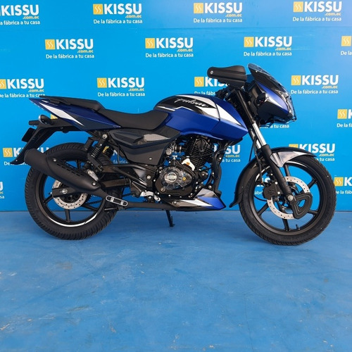 Imagen 6 de 12 de Moto Bajaj Pulsar 180dtsi 180cc Año 2022 Negro Azul 0 Km