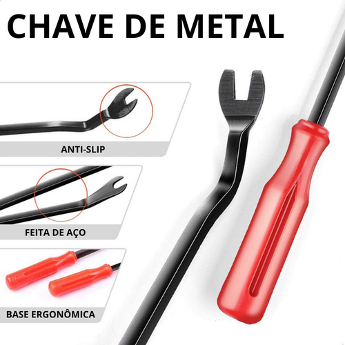 Kit Presilhas Grampo Automotiva Universal Parabarro 650 Pcs