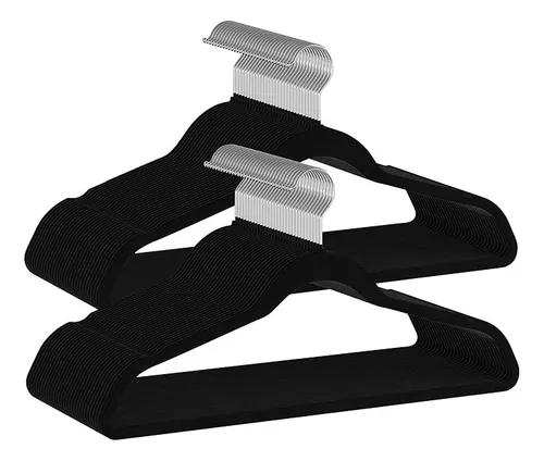 Colgadores De Ropa Hoso Set 30u Terciopelo Antideslizante