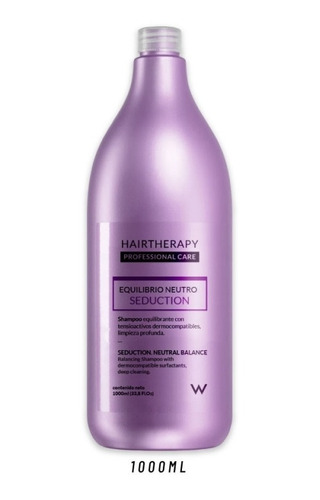 Shampoo Seduction Equilibrio Neutro X1000ml Hair Therapy