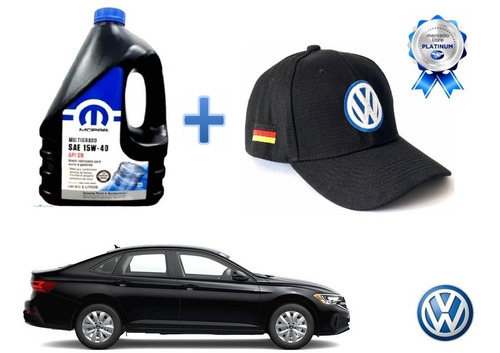 Garrafa Aceite Mopar + Gorra Vw Jetta A7 2019 A 2023