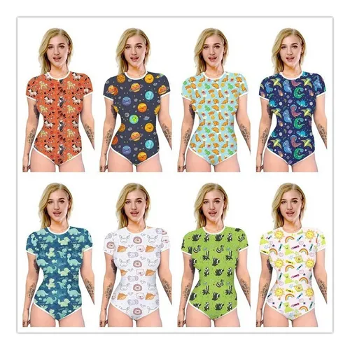 Cuerpo De Pijama De Mono Con Mono De Algodón Abdl