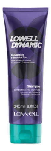 Shampoo Dynamic Recuperação E Força 240ml Lowell