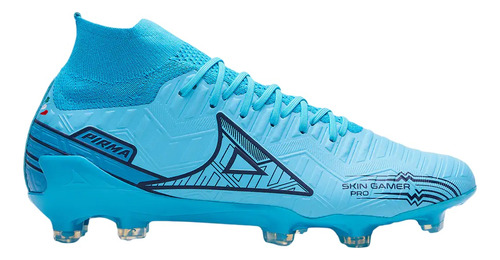 Zapatos De Fútbol Pirma Skin Gamer Pro Fg -  Mod. 3030 Azul