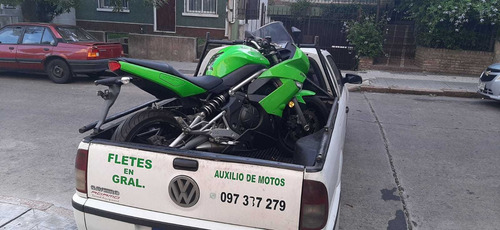 Imagen 6 de 10 de Auxilio Traslado De Motos 24hs Caja Baja Transporte Y Fletes