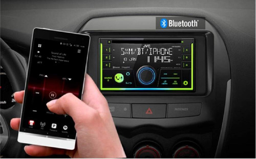 Receptor Estéreo Para Coche Jvc Kw-r940bts Bluetooth Con Pue