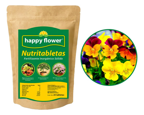 Nutritabletas Fertilizante Inorgánico Hp® 25 Tabletas