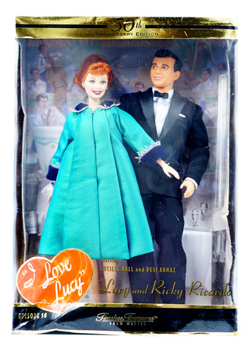 Barbie 50th I Love Lucy & Ricky Ricardo Episode 50 Detalle