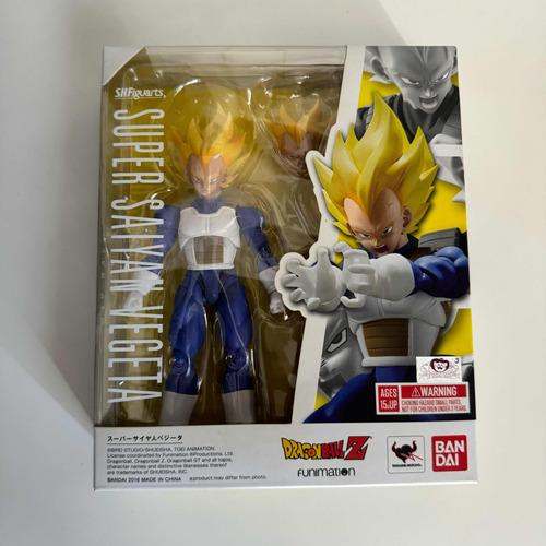 Figuarts Sh Vegeta Ssj Super Saiyan Ed 2016 Semi Excelente