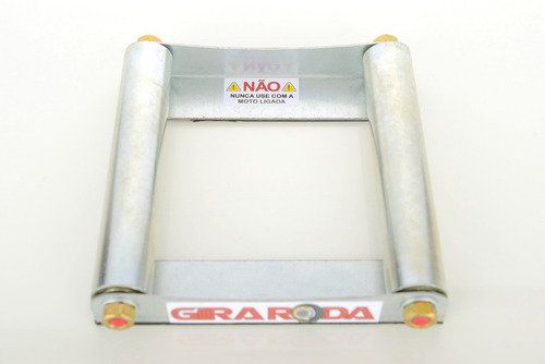 Cavalete Giratório Gira Roda Manutenção Facil Para Sua Moto