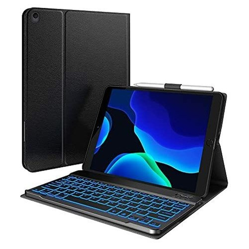 iPad 9th Generation Case With Keyboard, Slim Leather 35n5p