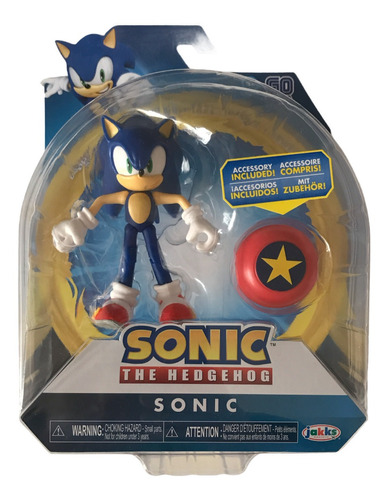 Sonic The Hedgehog Articulado Go Sega Jakks Pacific Figura