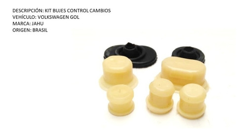 Kit Bujes Control Cambios Volkswagen Gol 1.995 Al 2.005