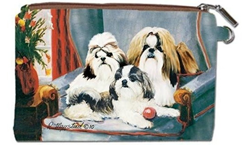 Shih Tzu Bolsa De La Cremallera.