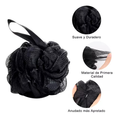 Esponja De Baño Para Ducha, Bolas De Baño, 4 Piezas