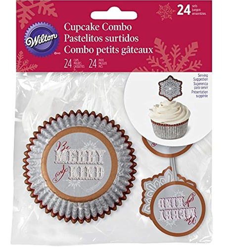 Wilton Copo De Nieve Cupcake Kit De Decoracion