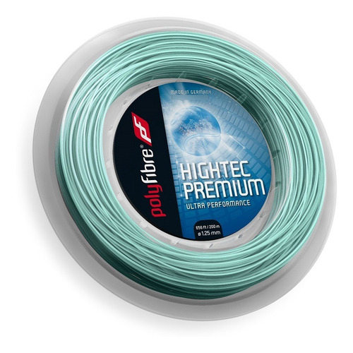 Imagen 2 de 2 de Rollo Cuerda Tenis Polyfibre Hightec Premium