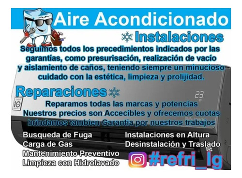Imagen 7 de 10 de Instalación Y Service De Aires Acondicionados - Electricidad