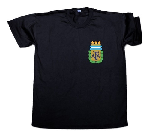 Remera Logo Afa Retro 90s 3 Estrellas Argentina Campeón