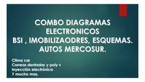 Comprar Diagramas Eléctricos Y Manuales De Autos , Combo Mercosur.