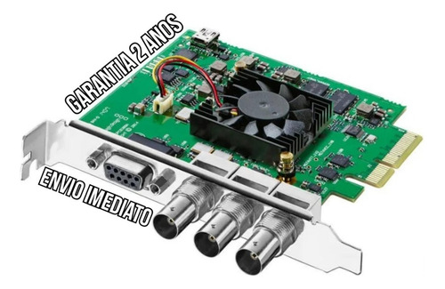 Placa De Captura Blackmagic Decklink Sdi 4k Capture Playback