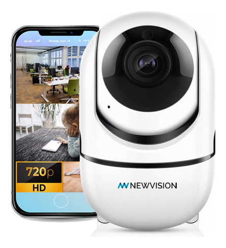 Cámara de seguridad Newvision DC48 con resolución de 1MP visión nocturna incluida blanca