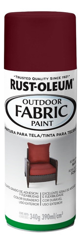 Pintura Para Telas En Aerosol Fabric Rustoleum Specialty 340 Color Borravino