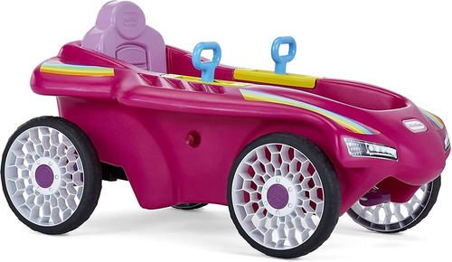 Little Tikes Jett Car Racer Rosa, Con Respaldo De Asiento Aj