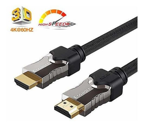 Accesorio Audio Video Essager Cable Hdmi 4 2.0 Nailon