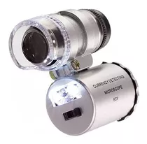 Comprar Mini Microscopio Portátil De Bolsillo, Lupa De Mano 60x L Uv