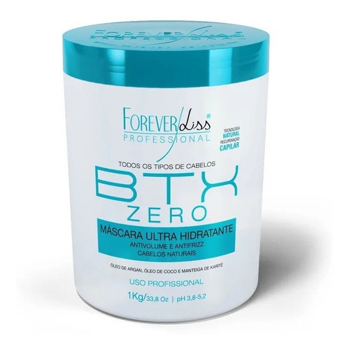 Imagem 1 de 3 de Btx Zero Forever Liss 1kg