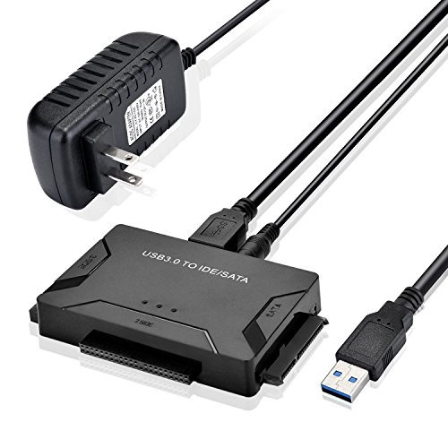 Agptek  Conversor De Cable Disco Satapataide A Usb 20 Y Adap