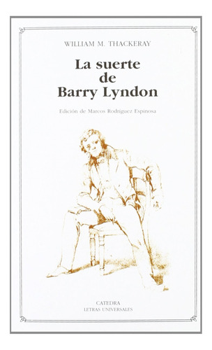 Libro La Suerte De Barry Lyndon De Thackeray, William M.