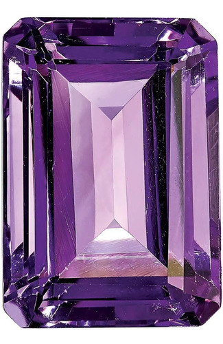 Piedra Preciosa De Febrero Púrpura Amatista, Corte De Esmera
