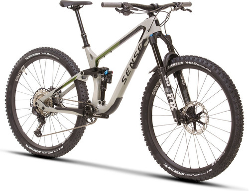 Bicicleta Mtb Sense Exalt Lt Evo 2021/22 Sense Quadro M Cor Cinza/Verde