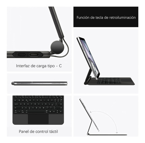 Funda Smart Magic Keyboard Para iPad Air 11'' M3 2025