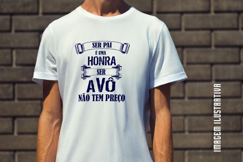 Camiseta Personalizada Avô 02 - Dia Dos Pais / Avós