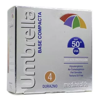 Umbrella Base Compacta Color 4 Durazno -medihealth-