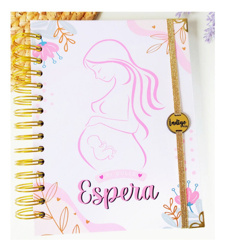 Agenda/cuaderno/diario De Embarazo / Prenatal 