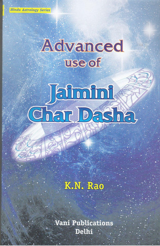 Libro: Advanced Use Of Jamini Char Dasha: Hindu Se