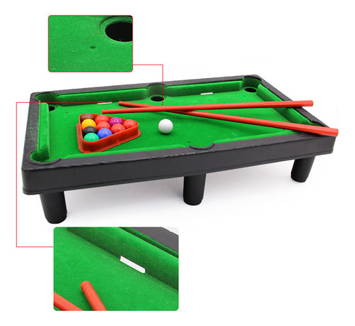 Juego De Minibillar Para Niños, Juego De Billar Y Snooker Ho