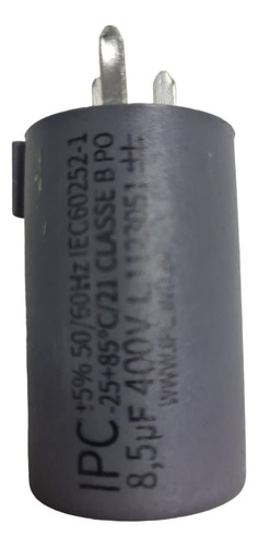 Capacitor Ventilador De Teto Faston 8,5uf 400 Loren Sid 127v 400vac