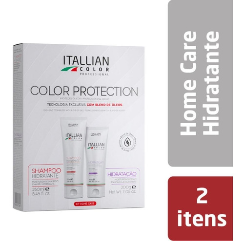 Kit Itallian Color Shampoo E Hidratação Color Protection