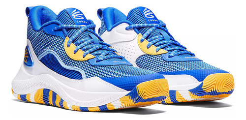 Tenis Under Armour Curry 3z 24 Mod 601885 Azul Hombre / J