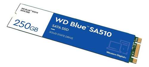 Disco Solido Ssd Wd 250 Gb Blue M.2 Western Digital M2