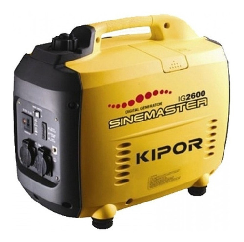 Generador Electrico Digital Kipor Ig2600 220v Gasolina 2300w