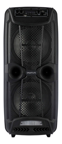 Parlante Bluetooth Party Box 15w Smartlife Sl-pb208015 Color Negro
