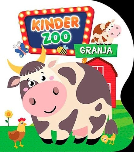 Kinder Zoo - Granja, De Varios. Editorial Latinbooks, Tapa Blanda En Español